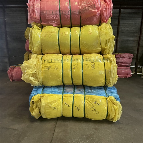 40,000 Lbs. of LDPE Cotton Wrap Film Scrap in Bales Available for Sale from Unadilla